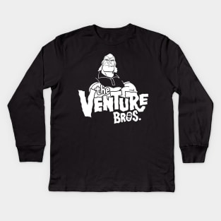 The Venture Bros Brock Samson Kids Long Sleeve T-Shirt